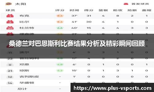桑德兰对巴恩斯利比赛结果分析及精彩瞬间回顾